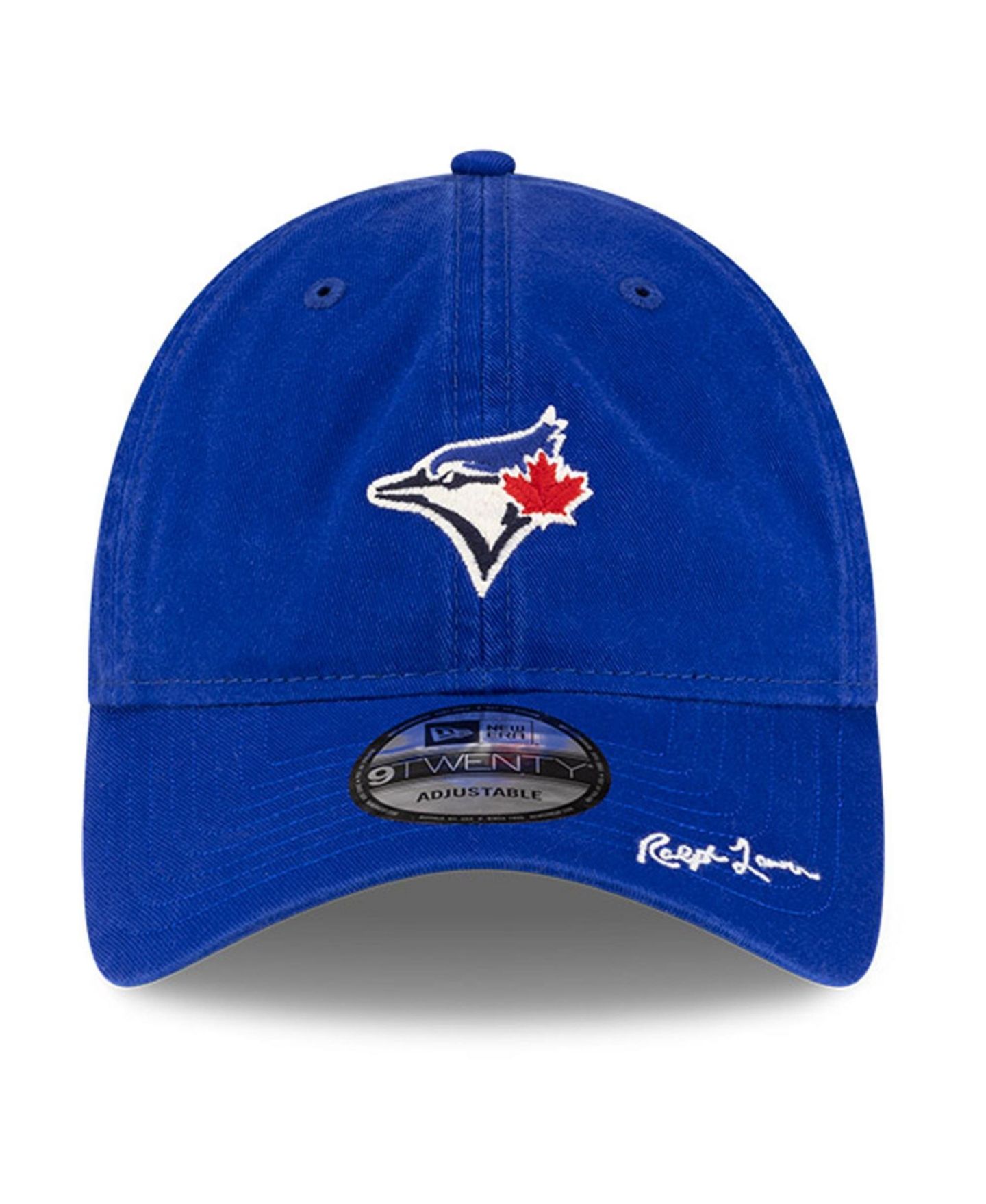 Мужская регулируемая кепка New Era 9TWENTY Toronto Blue Jays x Ralph Lauren, Royal — фото 2