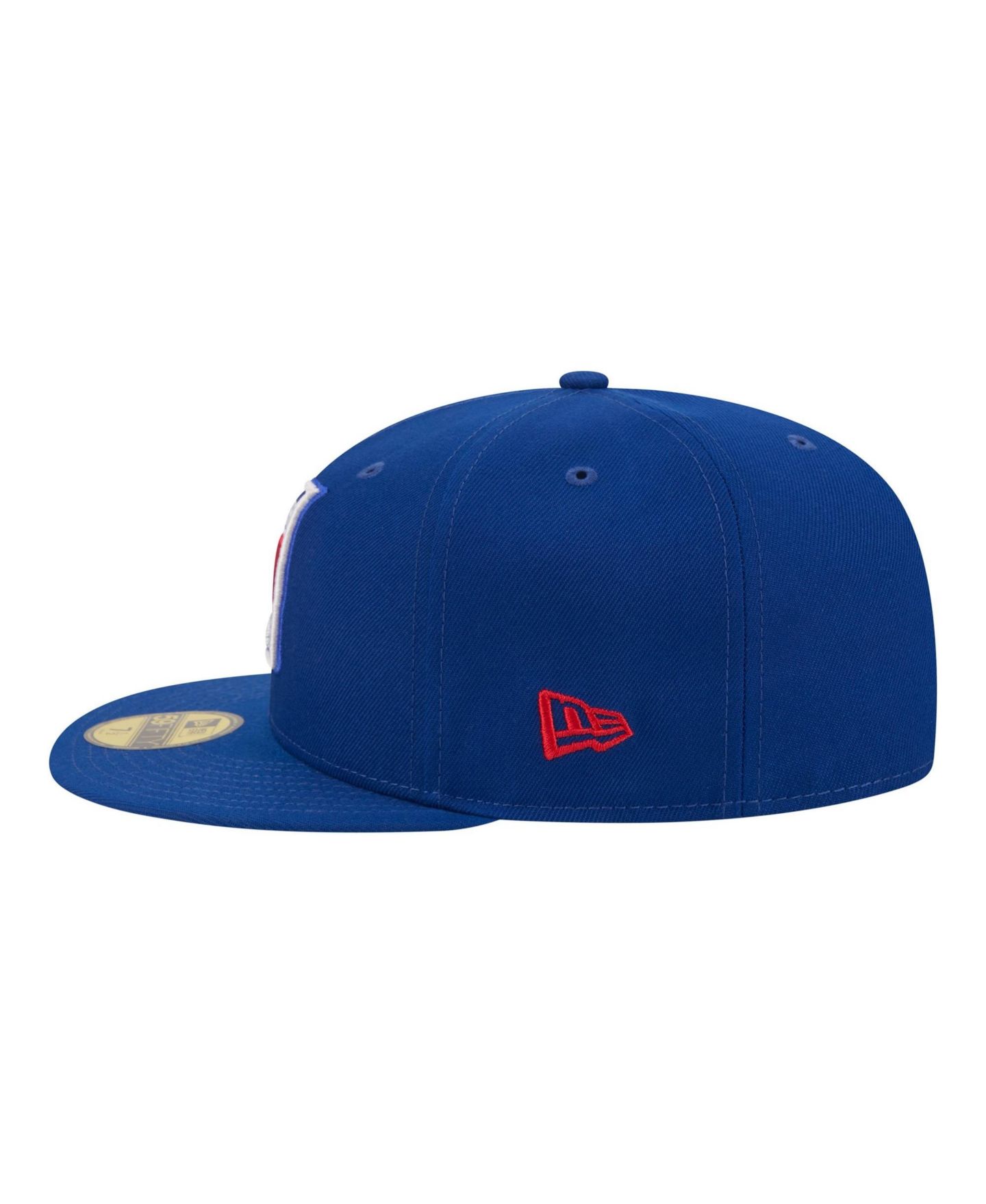 Мужская кепка New Era Blue New York Rangers Zamboni 59FIFTY Fitted Hat — фото 7