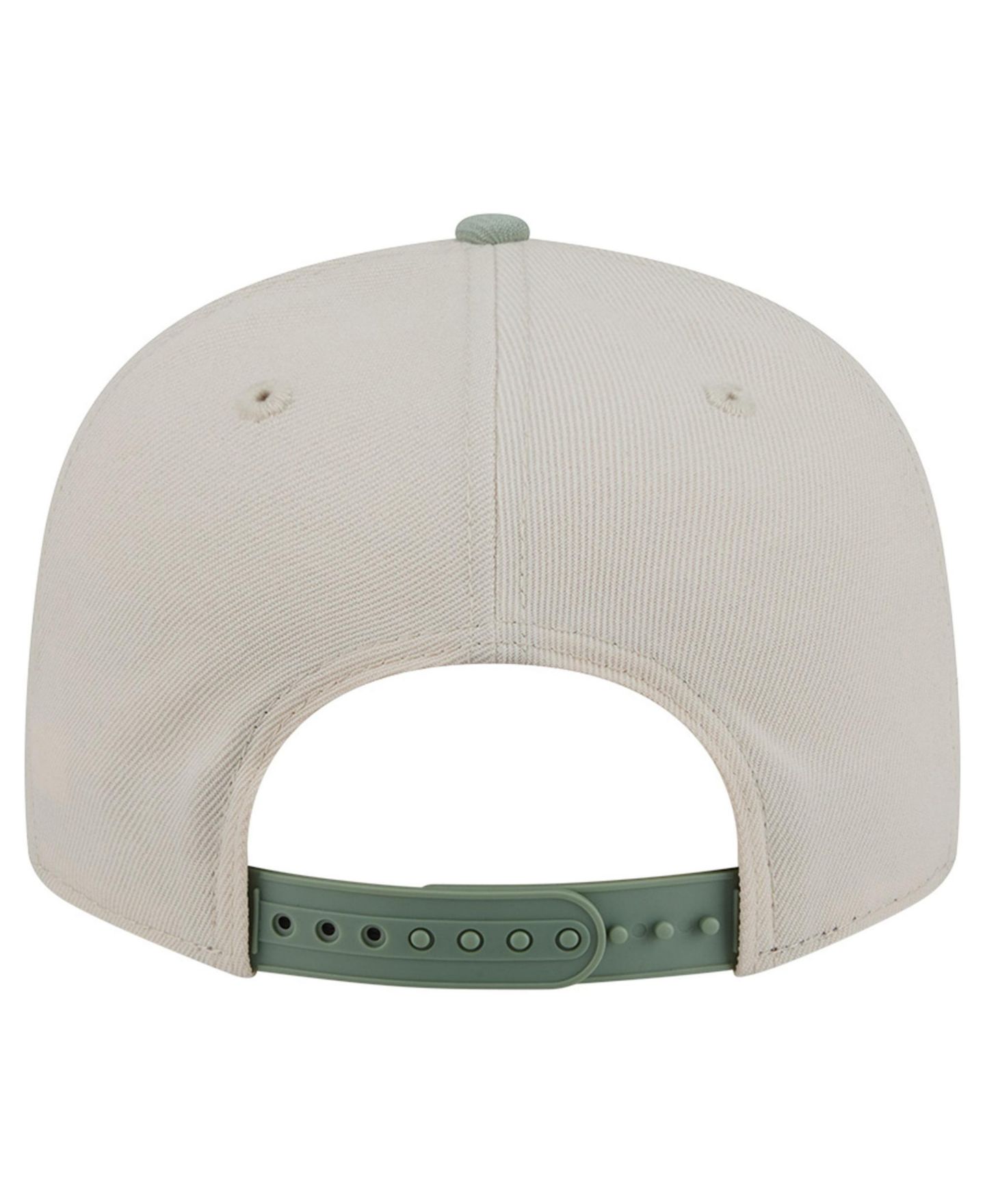 Мужские головные уборы New Era Cream/Light Green Oklahoma City Thunder Color Pack 9FIFTY Snapback Hat — фото 4