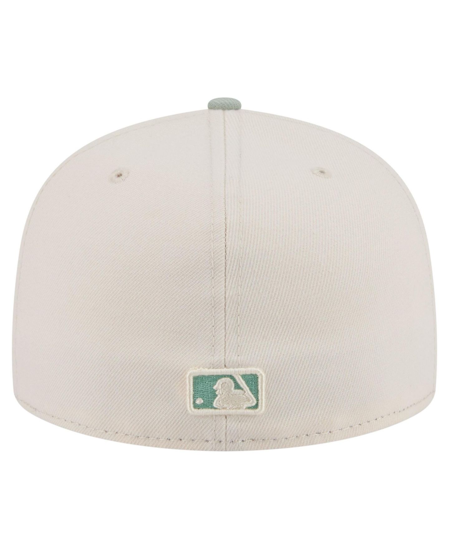 Мужские головные уборы New Era Cream/Green San Francisco Giants Color Pack 59FIFTY Fitted Hat — фото 4