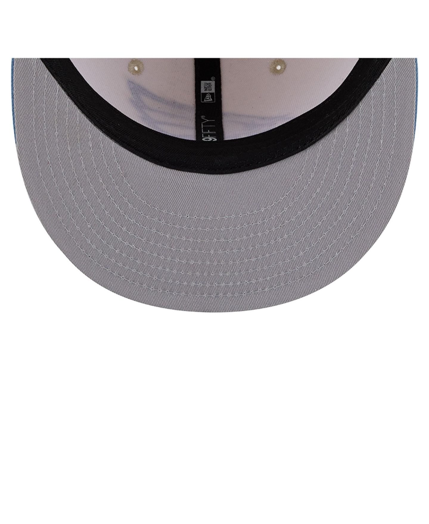Мужские головные уборы New Era Cream/Blue Philadelphia Eagles Color Pack 59FIFTY Fitted Hat — фото 5