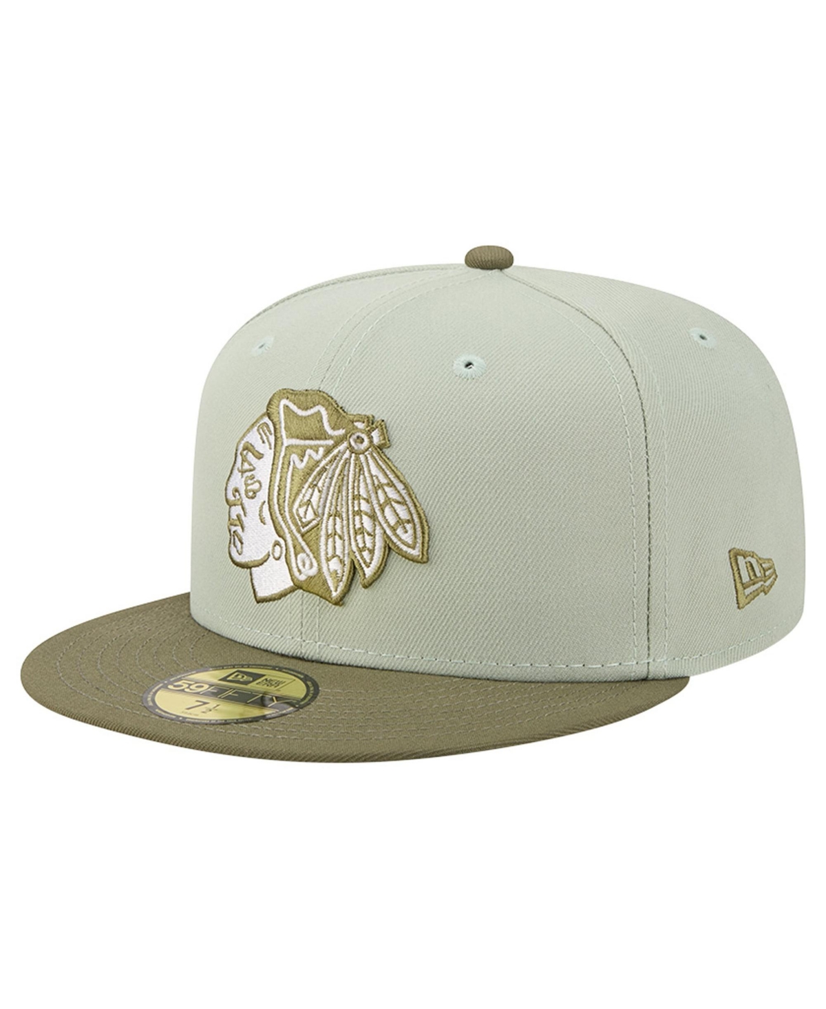 New Era Chicago Blackhawks 59FIFTY Structured-Fit Fitted Hat