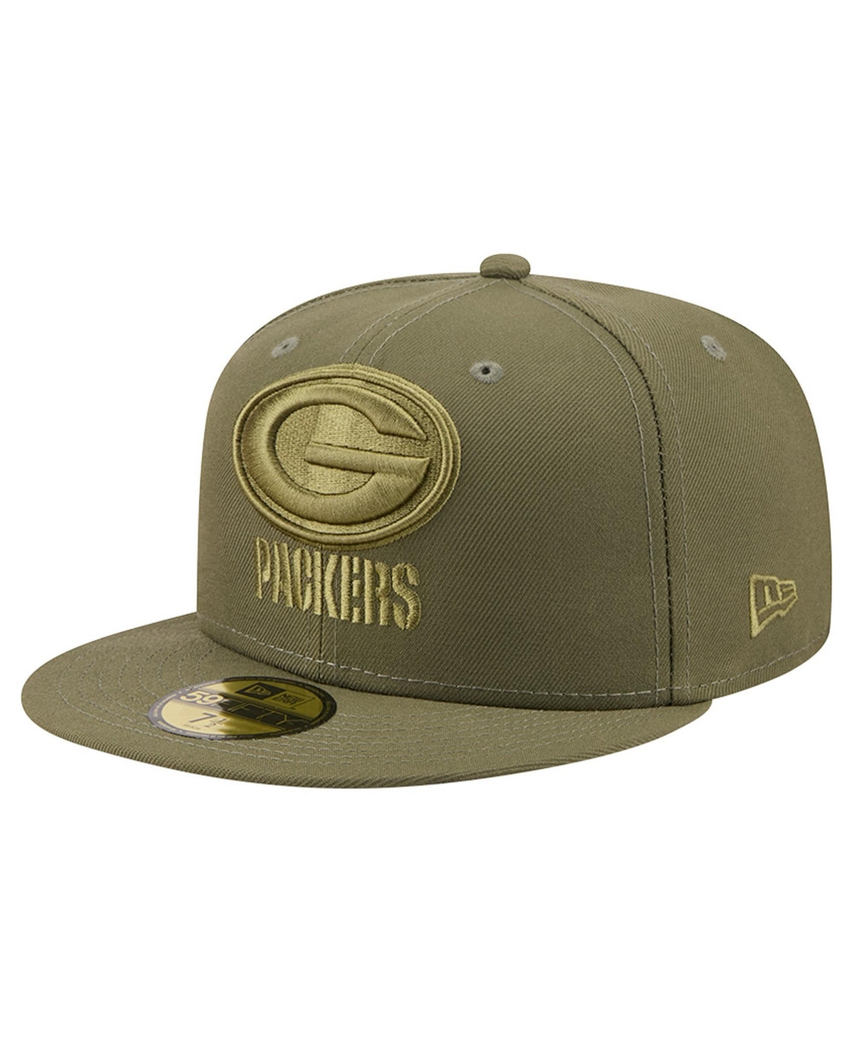New Era Men's Green Bay Packers 59FIFTY Color Pack Structured-Fit Fitted Hat - Olive