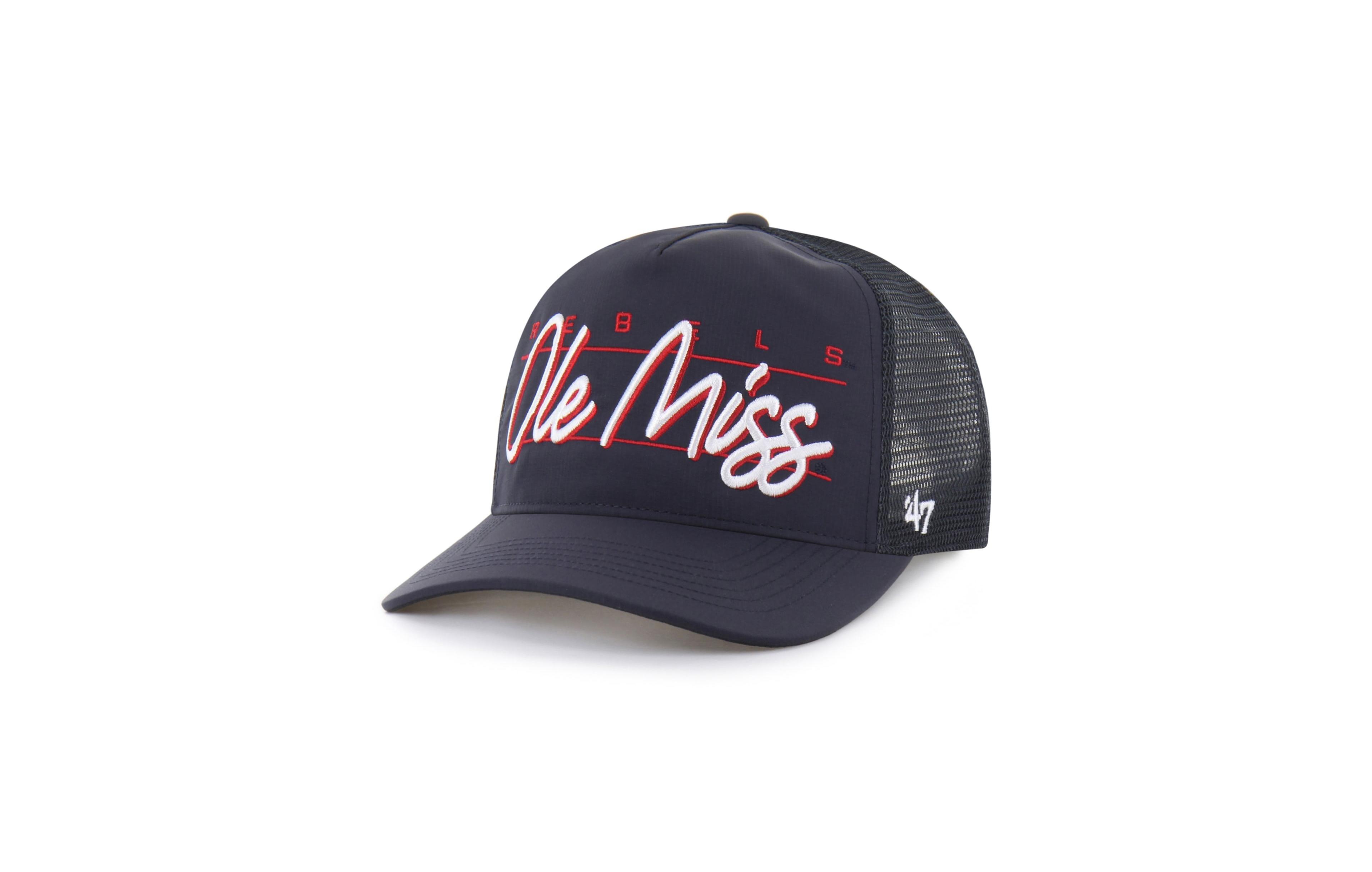 '47 Brand Ole Miss Rebels Mesh Five-Panel Baseball Cap