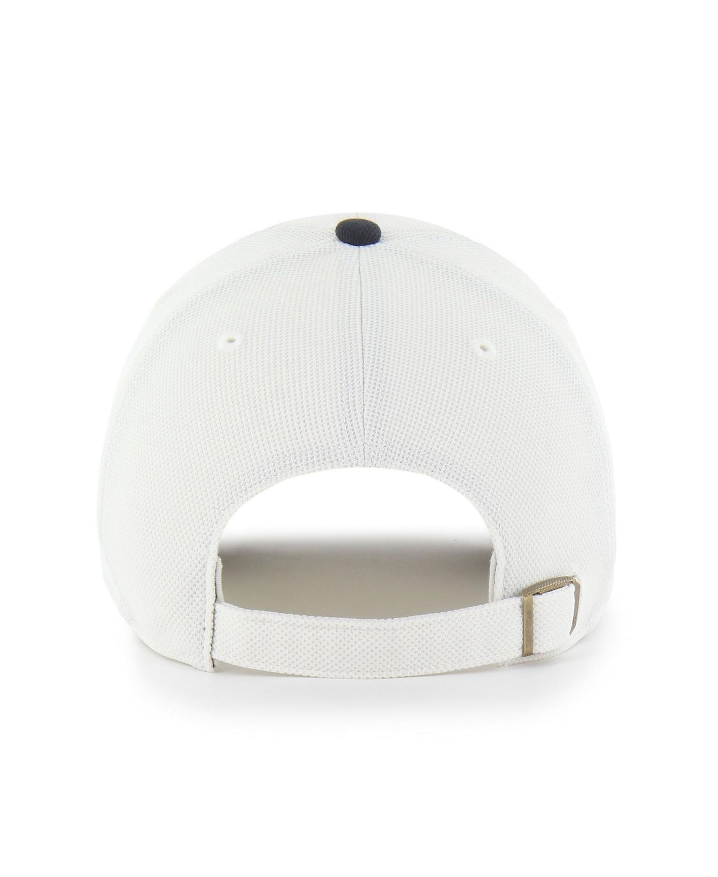 Кепка '47 Brand White/Navy UConn Huskies Pique Patch Clean Up Adjustable Hat — фото 2