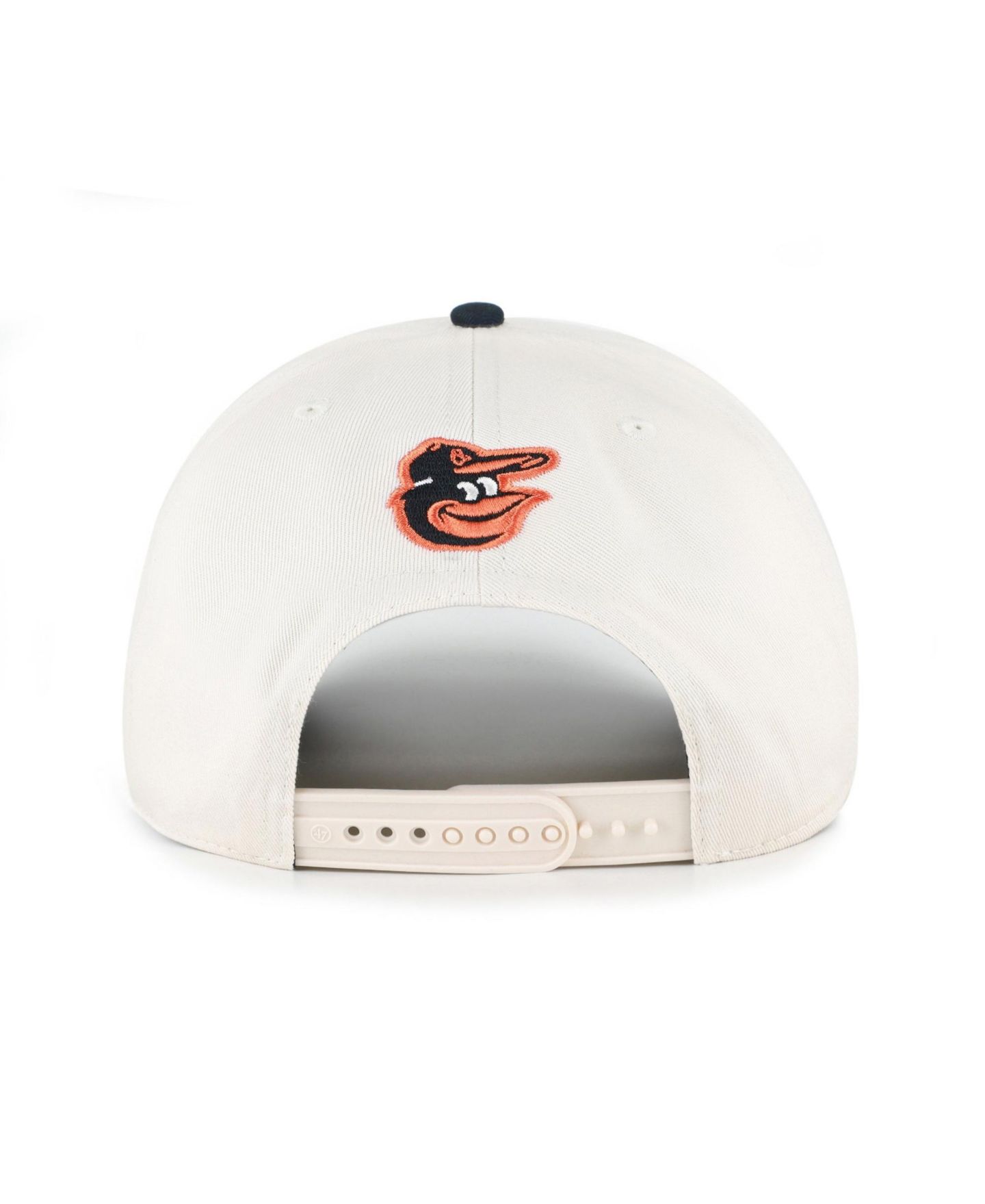 Кепка '47 Brand Natural/Black Baltimore Orioles Rope Script Hitch Adjustable Hat — фото 3