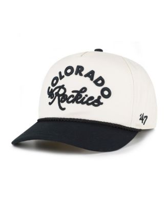 Men's and Women's Colorado Rockies Rope Embellishment Five-Panel Baseball Cap