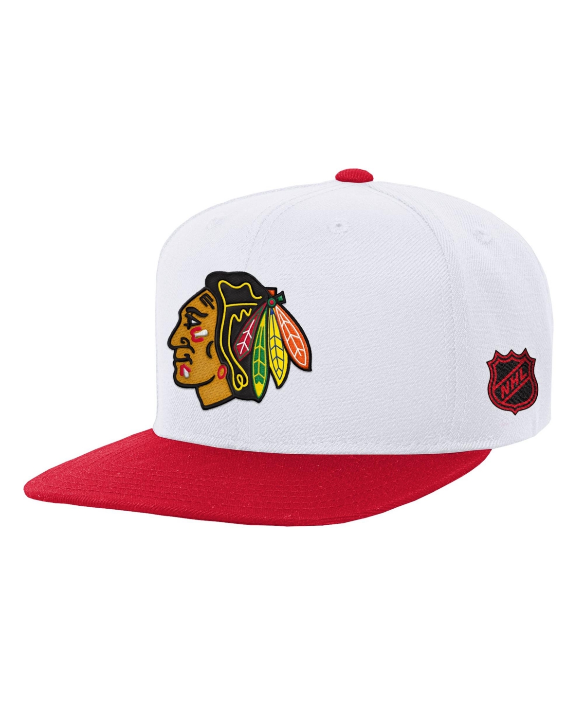 Mitchell & Ness Big Boys and Girls Chicago Blackhawks Legendary Structured-Fit Snapback Baseball Cap