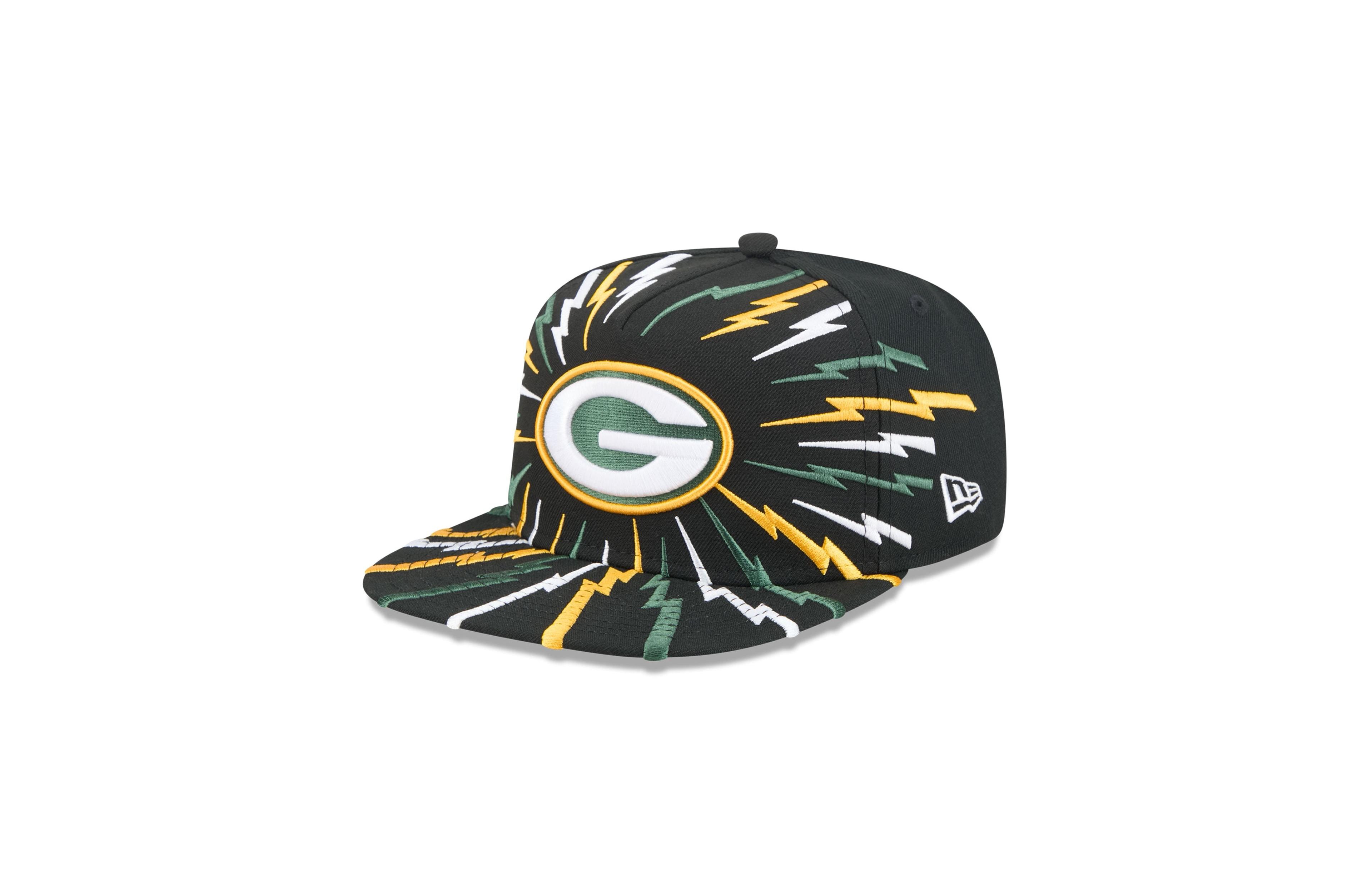 New Era Green Bay Packers Bolt 9FIFTY Snapback Baseball Cap