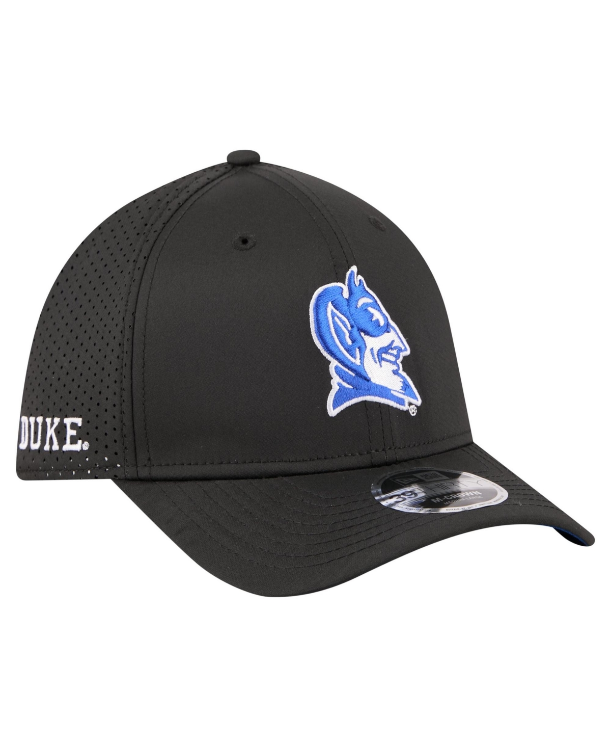 New Era Men's Duke Blue Devils 39THIRTY M-Crown Stretch Fit Baseball Cap