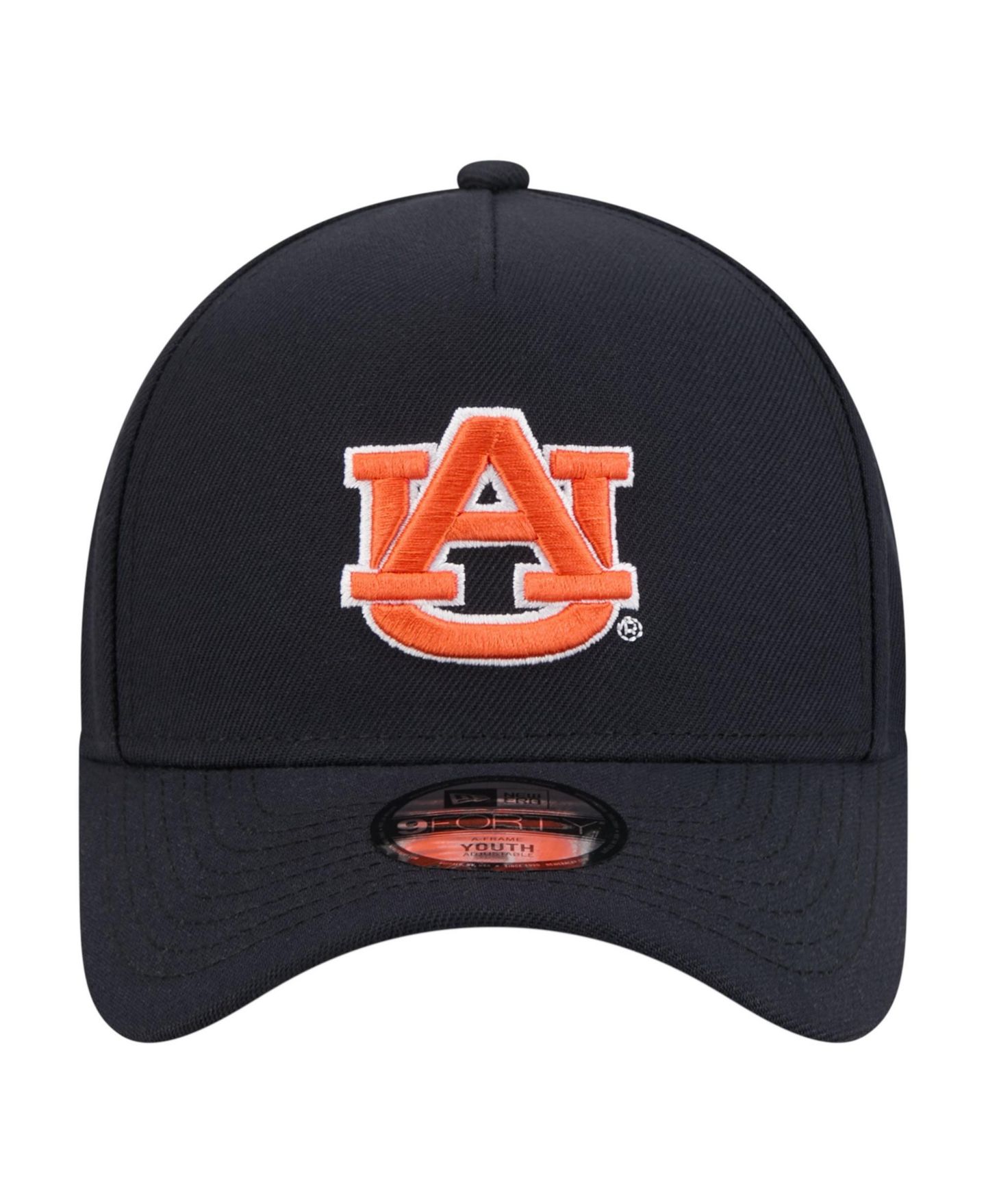 Детские кепки New Era Kids' Auburn Tigers 9FORTY A-Frame Embroidered Logo — фото 2