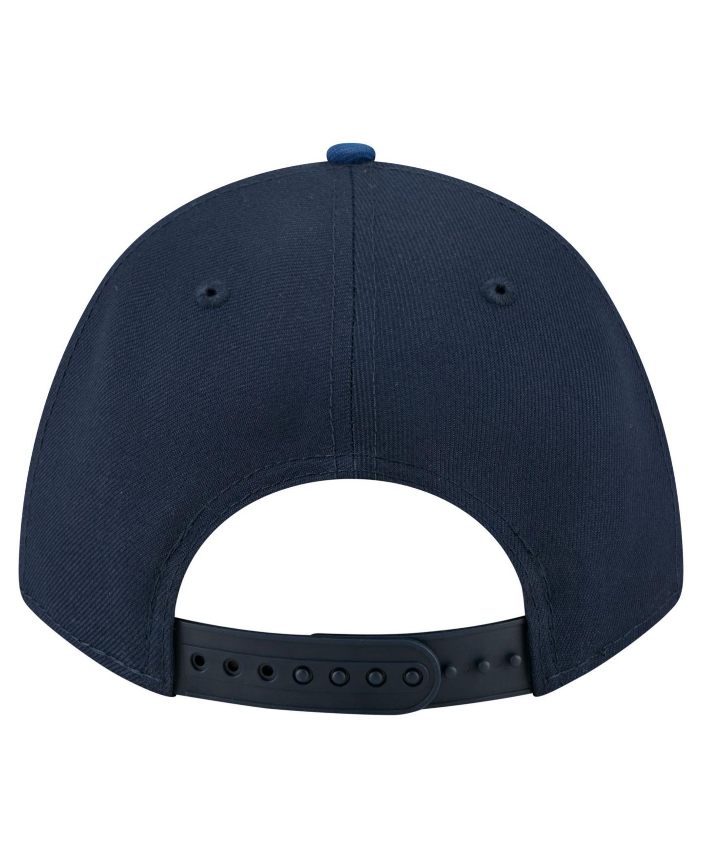 Мужская кепка New Era Red/Navy Connor Zilisch Trackhouse Driver Number Side Patch 9FORTY M-Crown Adjustable Hat — фото 4