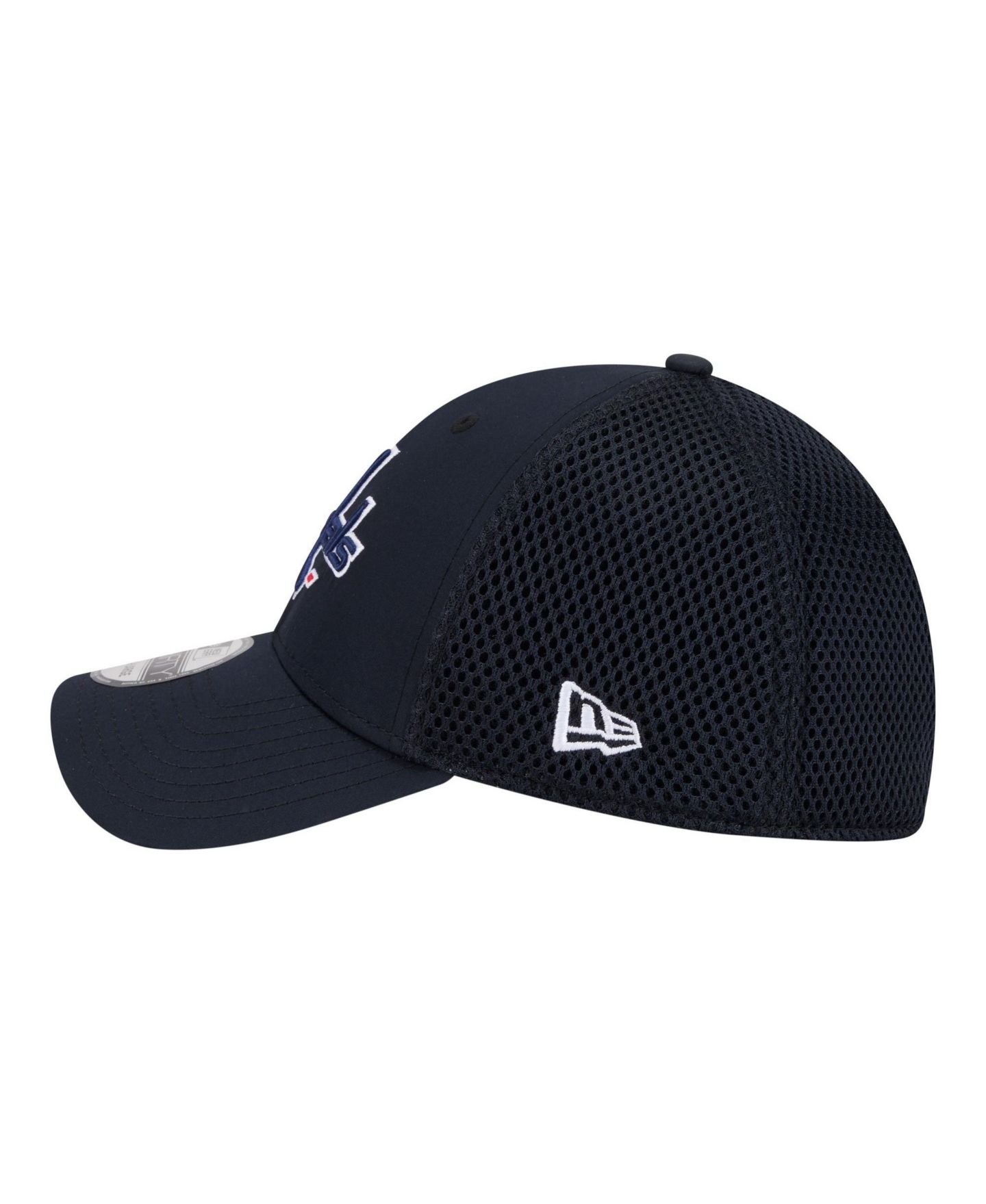 Мужская кепка New Era Navy Washington Capitals Logo 39THIRTY Flex Hat — фото 6