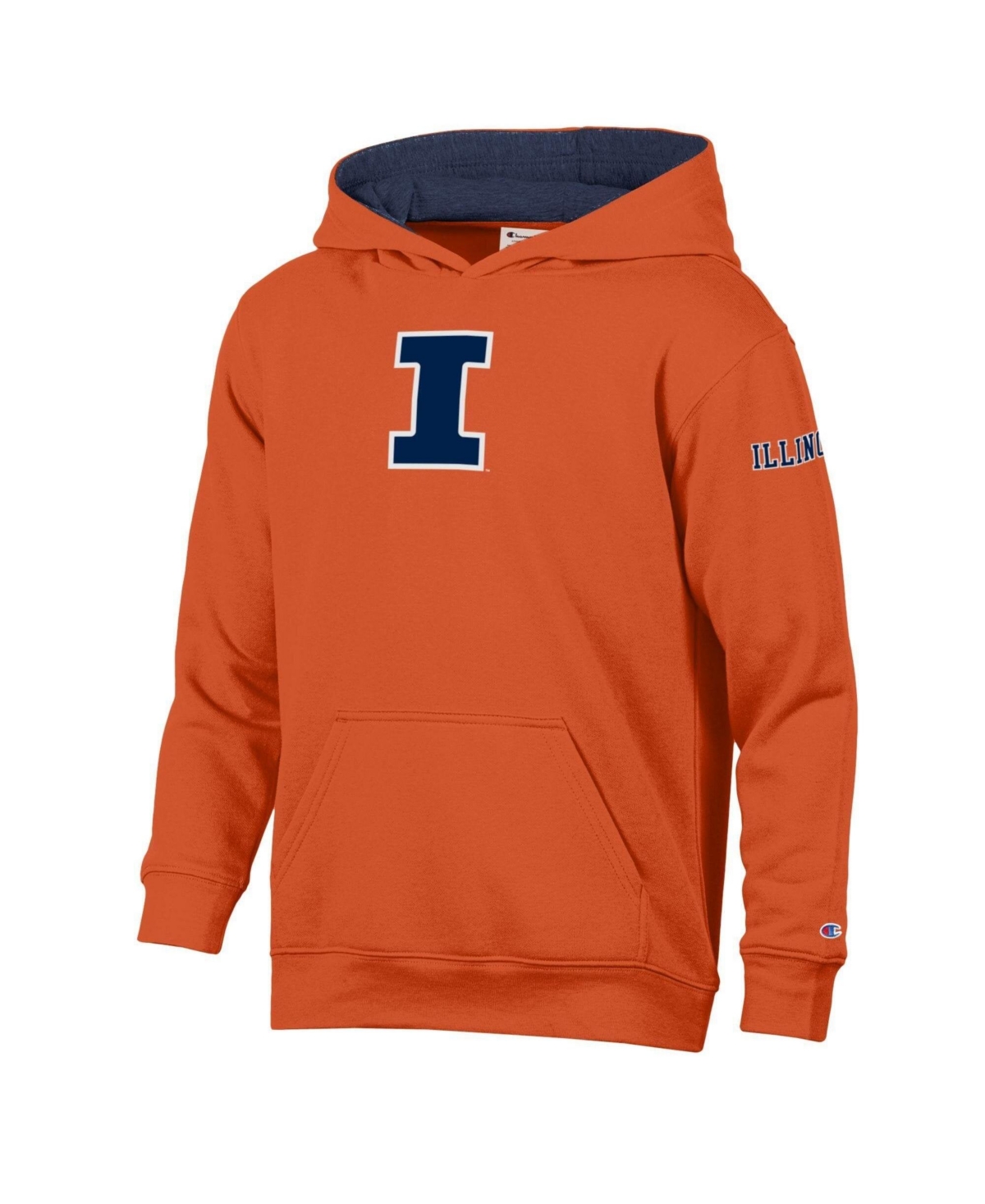 Champion Boys' and Girls' Illinois Fighting Illini Relaxed-Fit Hoodie