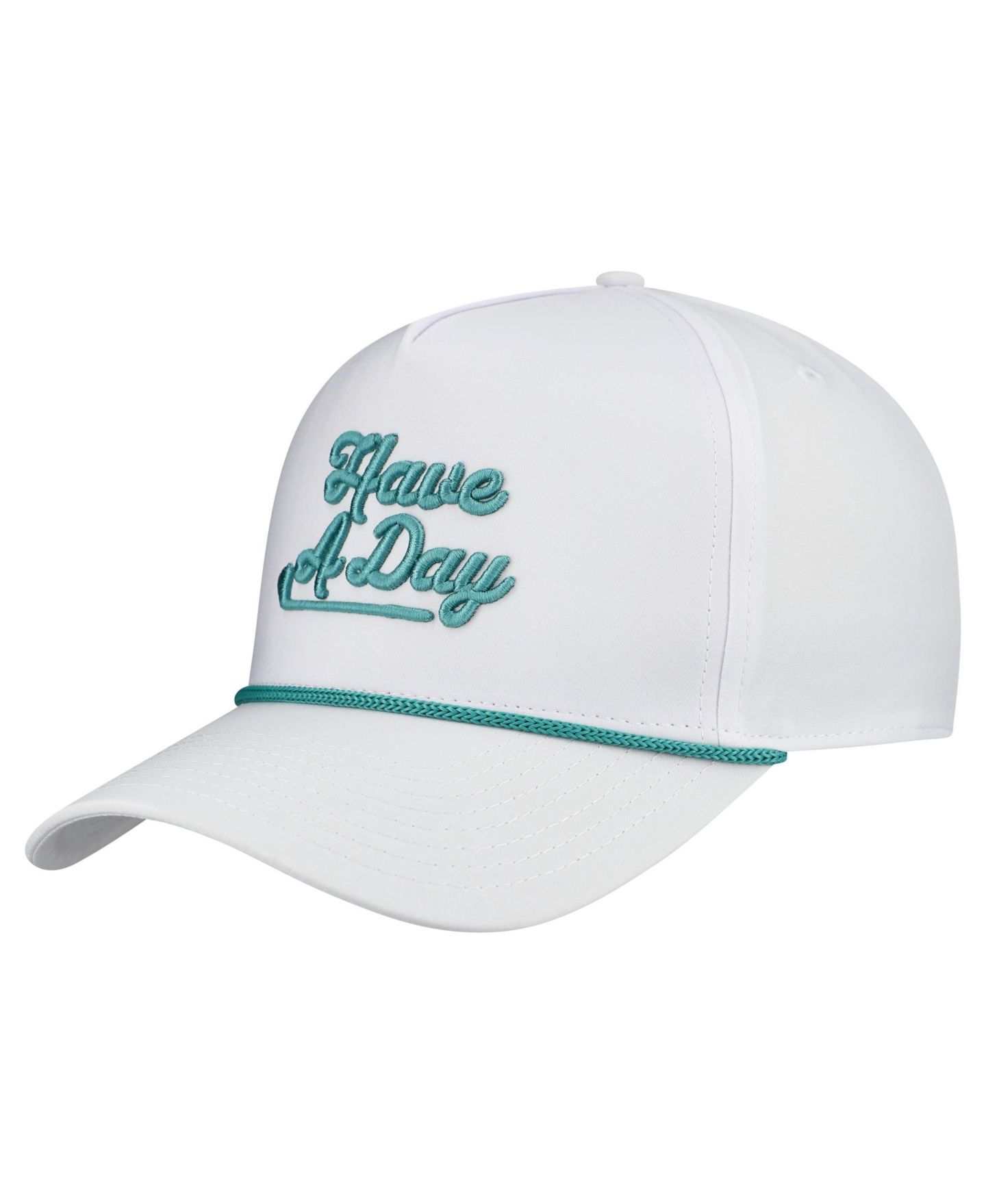 Мужская кепка Breezy Golf White The Bay Golf Club Have a Day Rope Adjustable Hat — фото 3