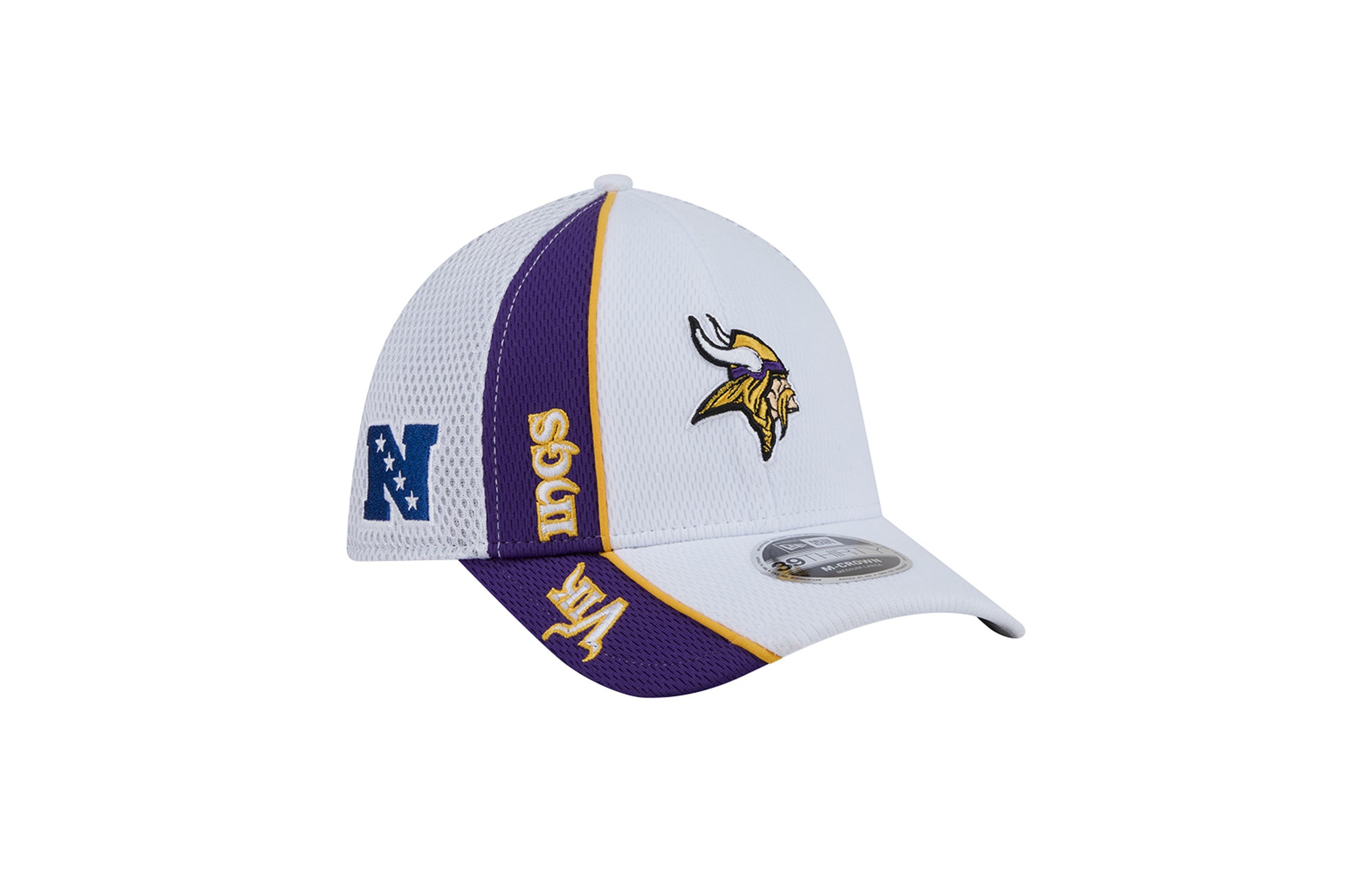 New Era Men's Minnesota Vikings 39THIRTY Dash Baseball Cap