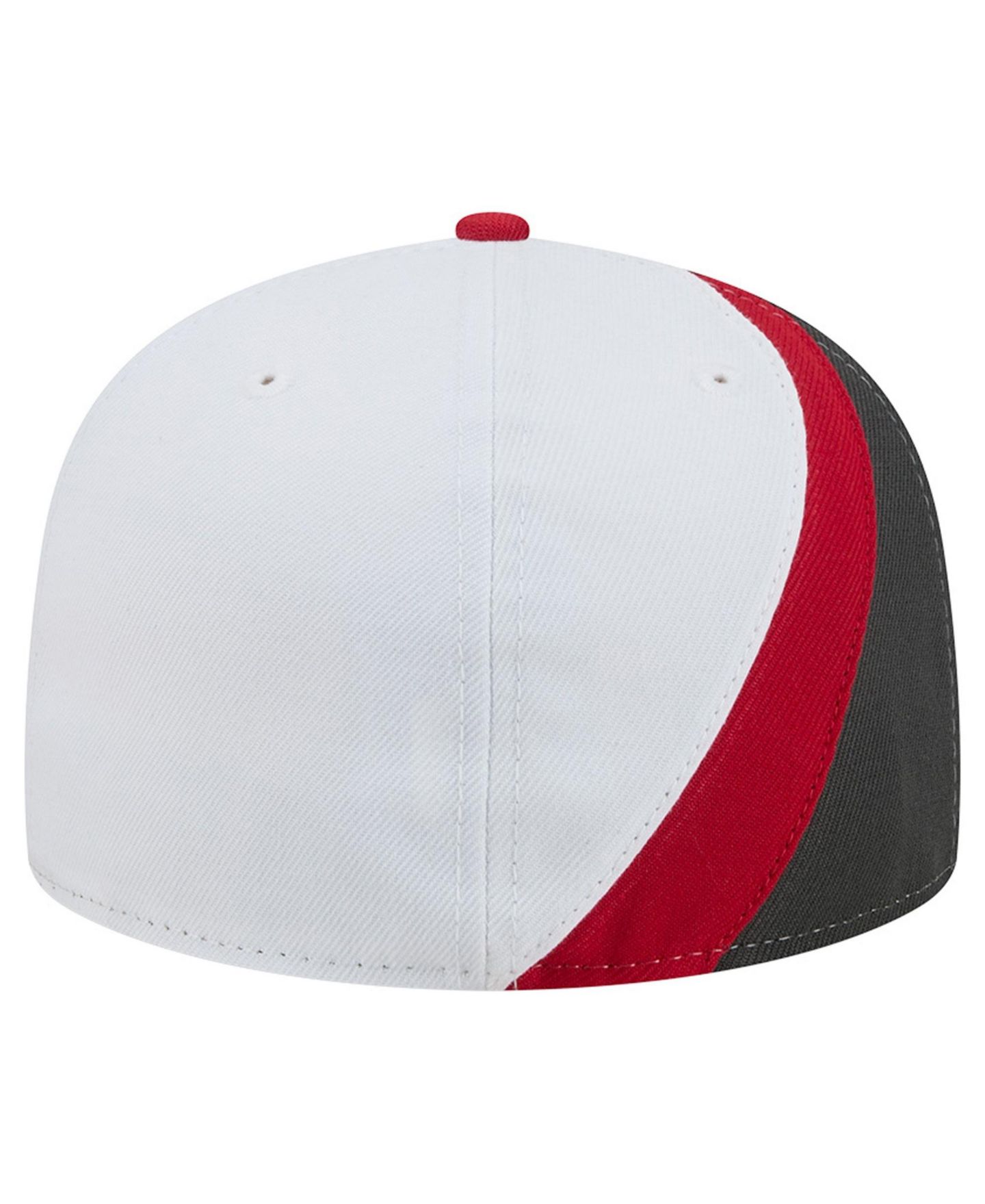 Мужская кепка New Era Pewter/Red Tampa Bay Buccaneers Shock 59FIFTY Fitted Hat — фото 4