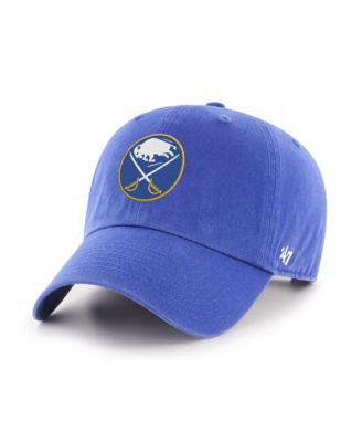 Men's '47  Royal Buffalo Sabres Logo Clean Up Adjustable Hat