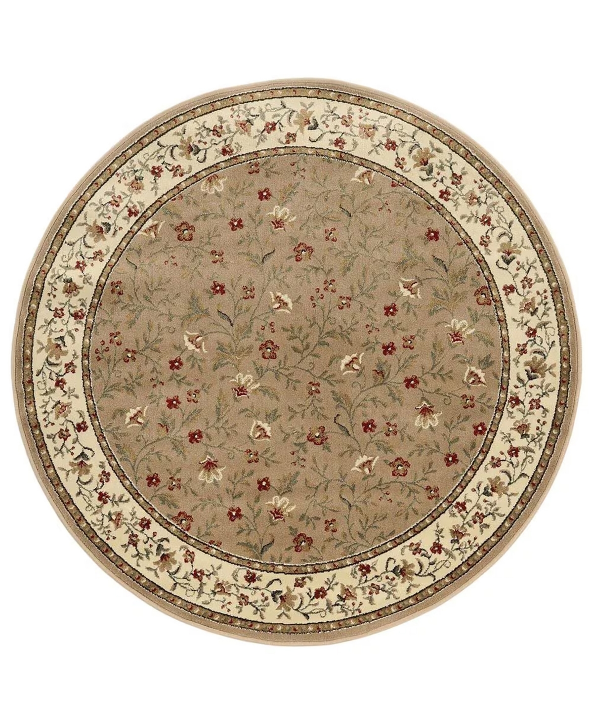 Closeout! Km Home Pesaro 5'3"x5'3" Round Area Rug
