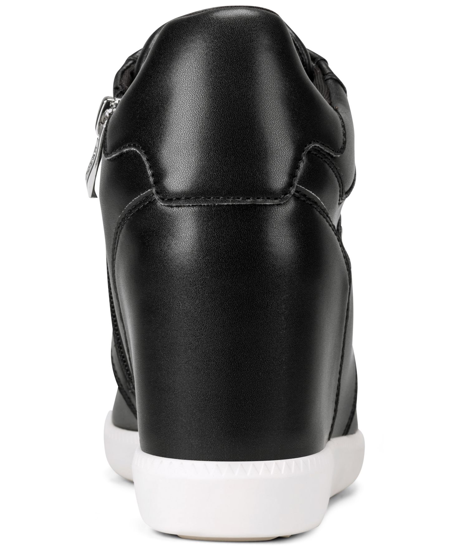 Женские кроссовки DKNY High-Top Wedge Sereina, цвет: Чёрный, вариант 1 — фото 3