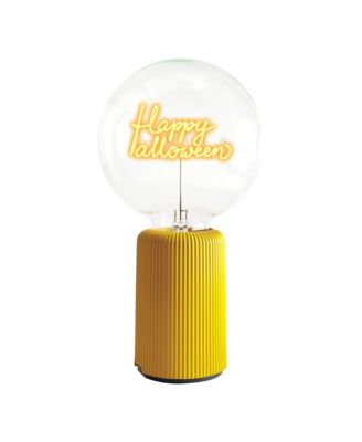 Bulb Happy Halloween Amber With Base Table Lamp Portable Pop Nomad