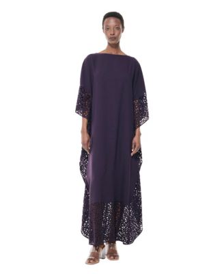 Women's Laser-Cut Loose-Fit Kaftan