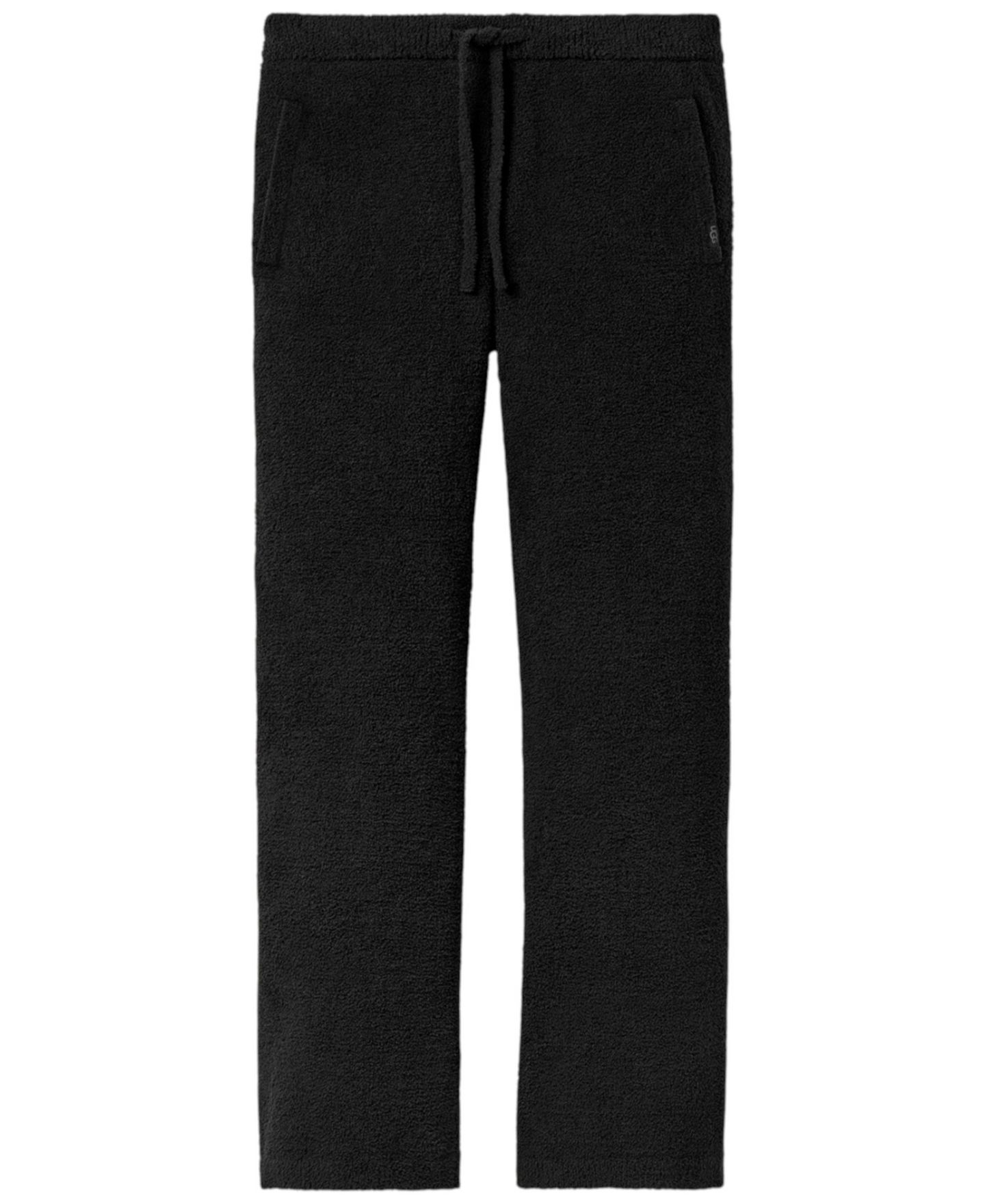 Мужские брюки UGG Onwyn Straight-Leg Mid-Rise Relaxed-Fit, цвет: Чёрный — фото 3