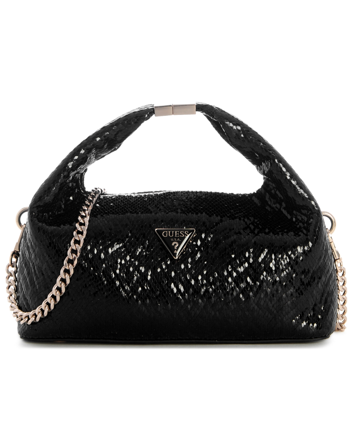 Guess Jewels Small Top Handle Embellished Pouch
