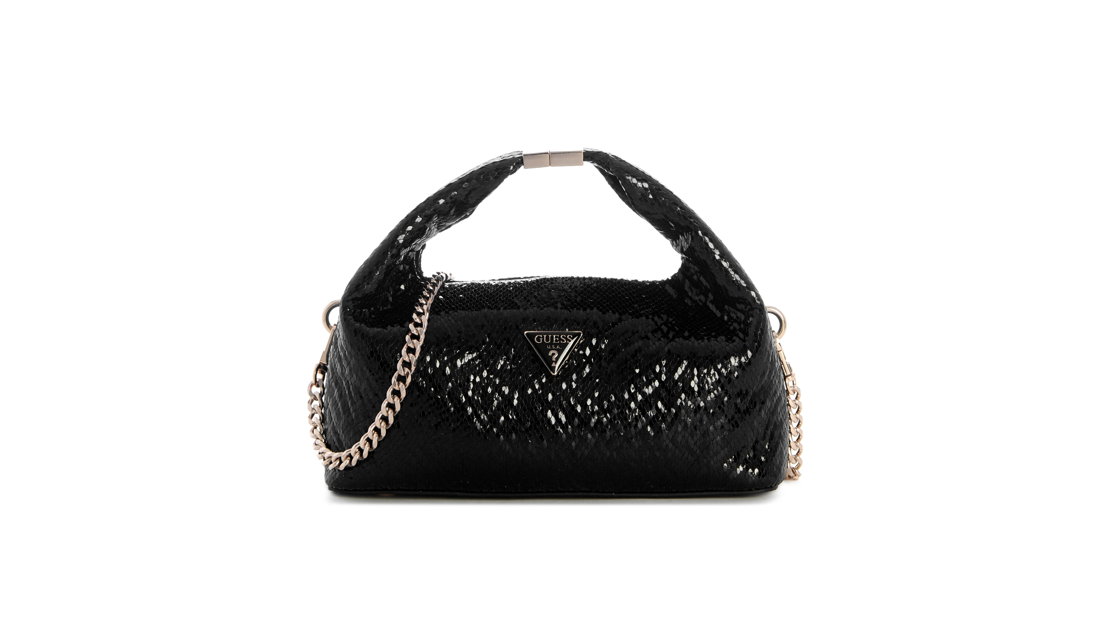 Guess Jewels Small Top Handle Embellished Pouch