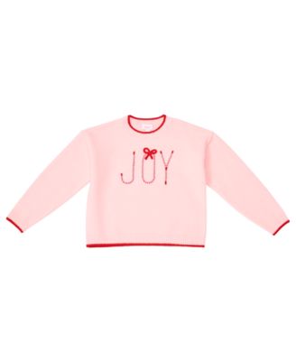 Girls' 7-16 Joy Long-Sleeve Crewneck Sweater