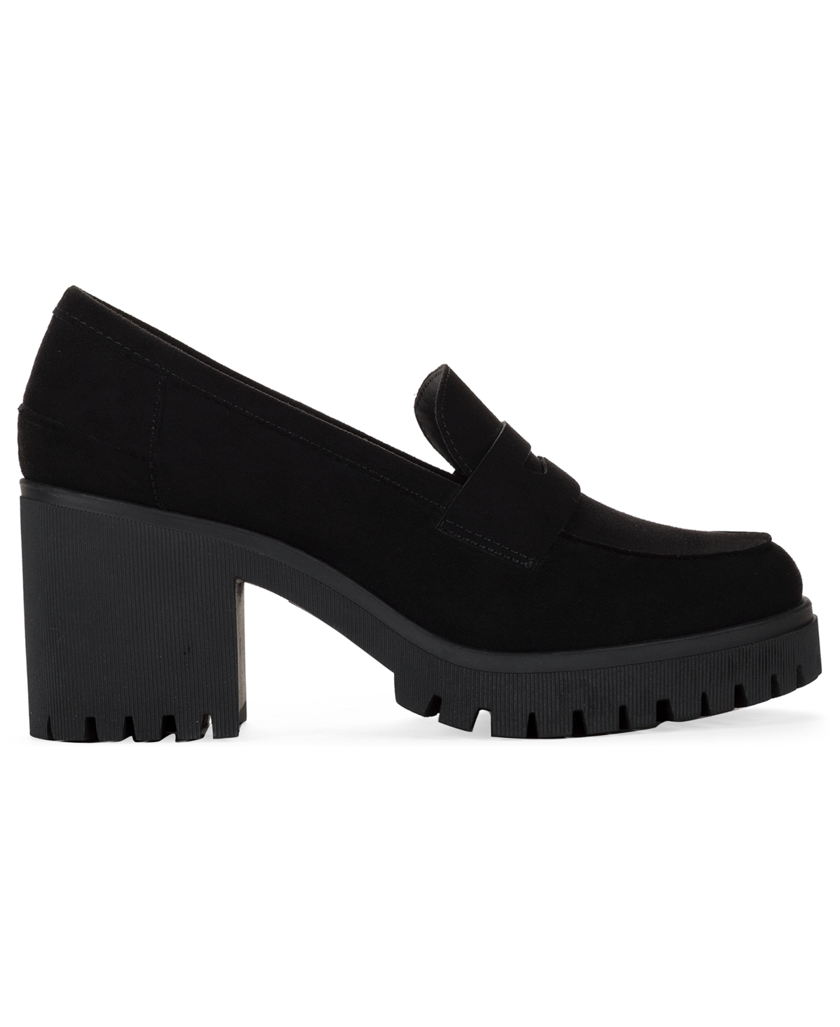 Wild Pair Women's Presscott Round Toe Heeled Loafers, Macy's Exclusive