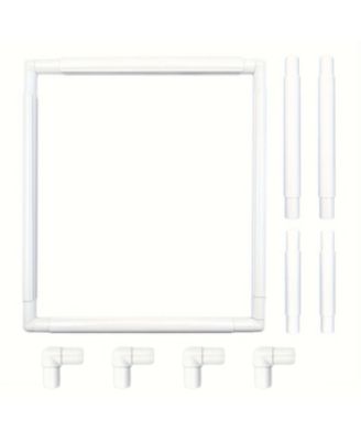 2 Set Universal Plastic Clip Craft Frames For Embroidery Quilting Cross Stitch