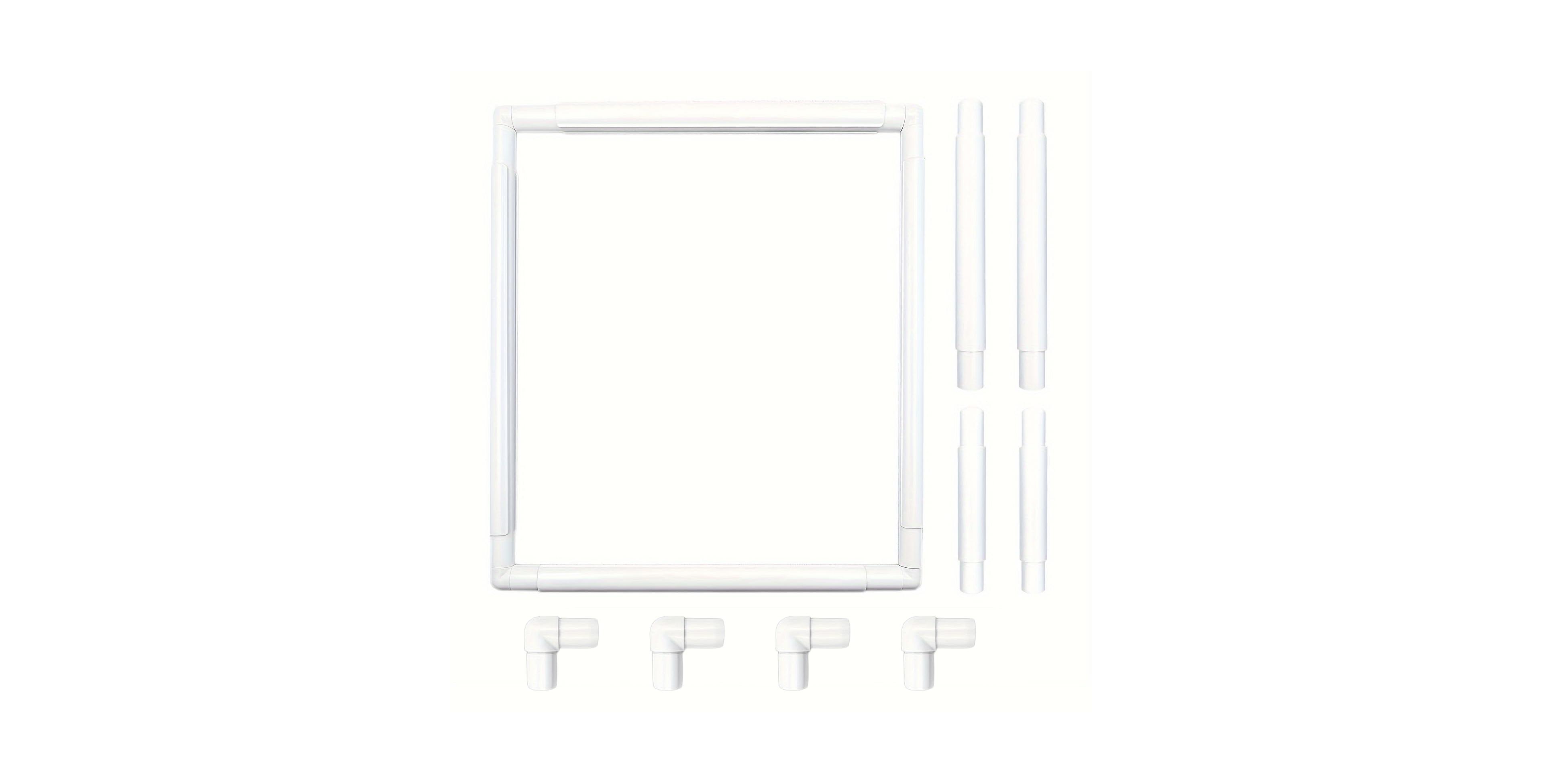 Aeelike 2 Set Universal Plastic Clip Craft Frames For Embroidery Quilting Cross Stitch