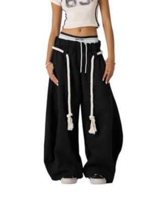 Women's Baggy Wide-Leg Sweatpants