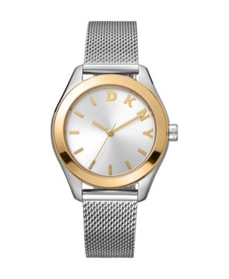Women's Quartz Astoria Logo Stainless Steel Bracelet Watch, 34 mm