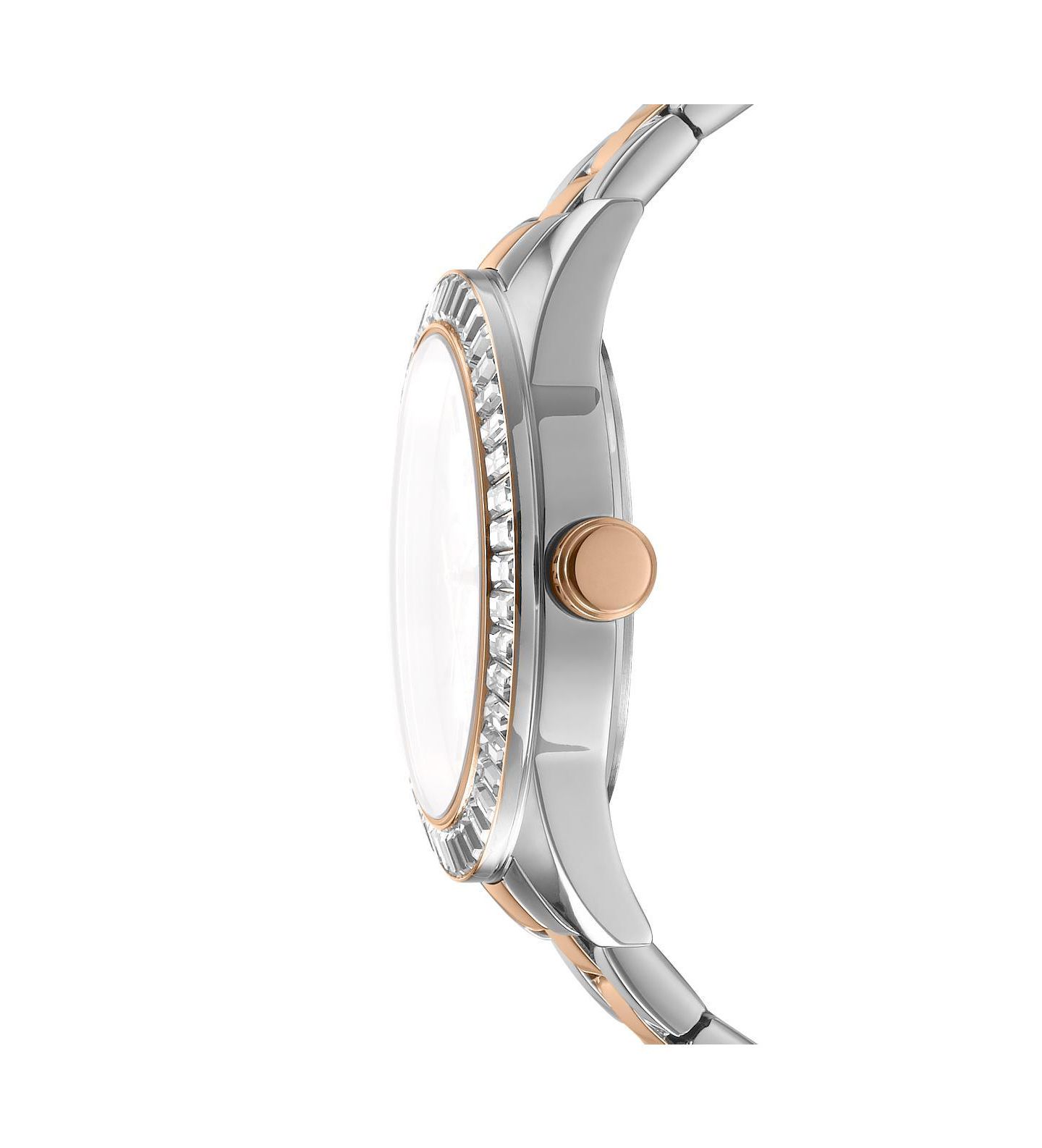 Женские часы DKNY Evening Quartz Stainless Steel Bracelet Watch, цвет: Серебряный — фото 2