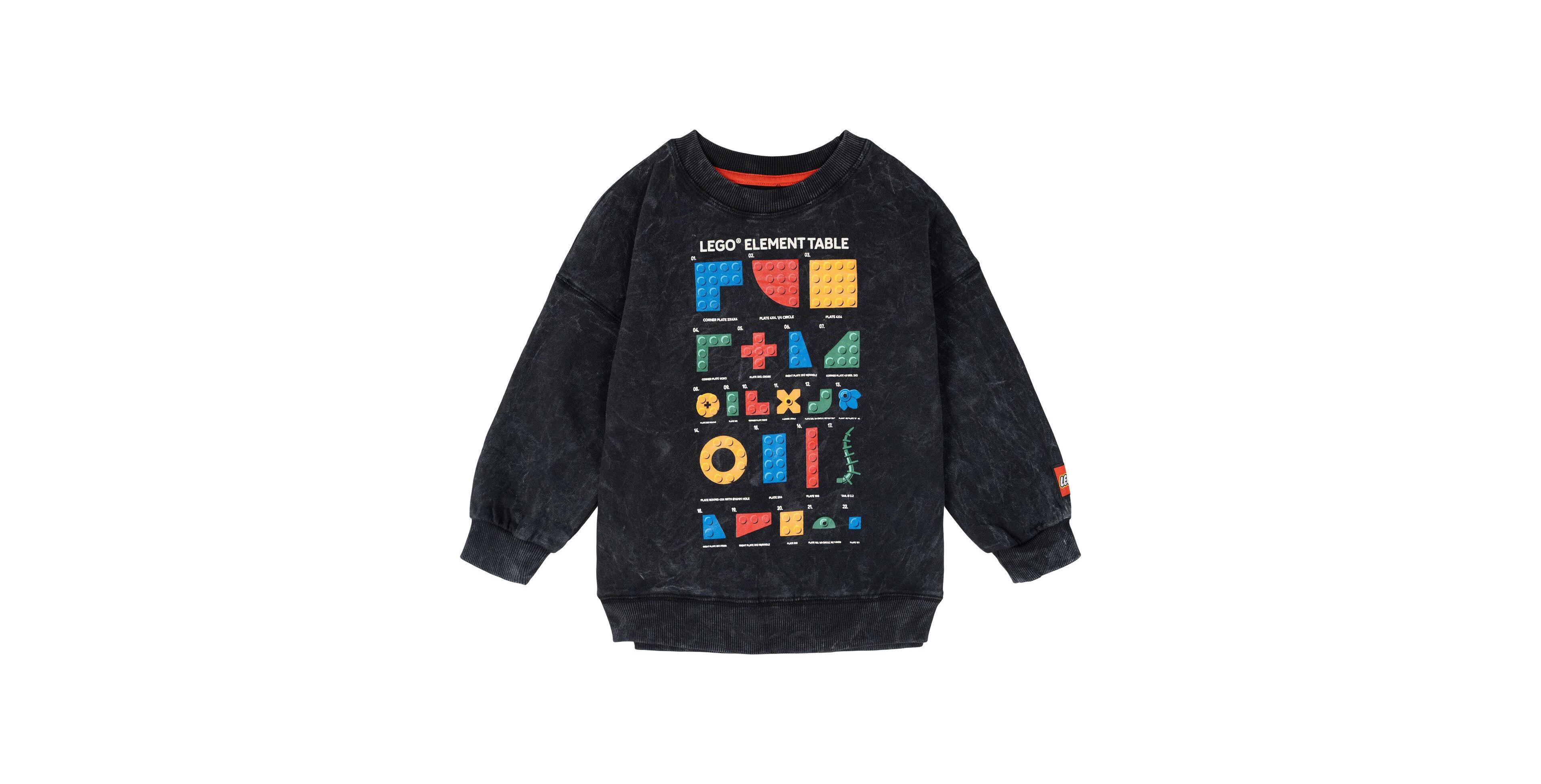 Lego Baby Boys' Graphic Crewneck Long-Sleeve Pullover Sweatshirt