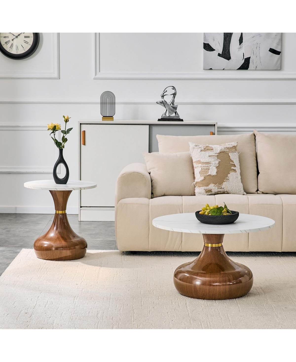 Streamdale Furniture Affordable Luxury Gourd Nesting Coffee Table Set