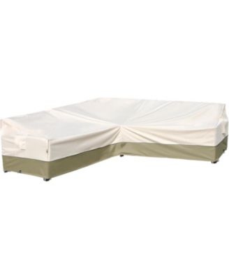 Outdoor Sectional Patio Furniture Covers - Waterproof Rip-Stop Anti-UV 600D Heavy