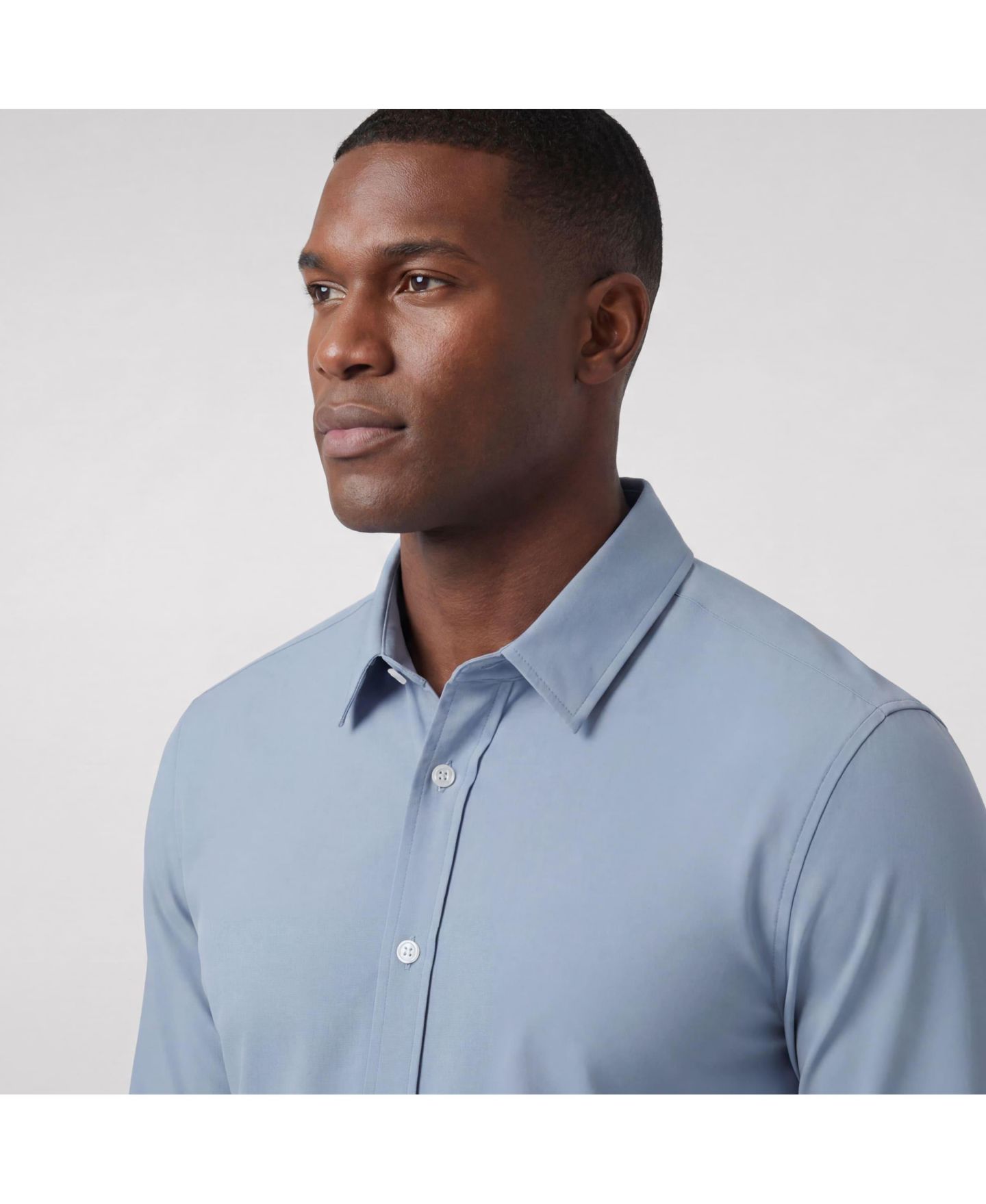 Мужская рубашка Jack Archer Everywear Shirt Standard Length, цвет: Синий — фото 7