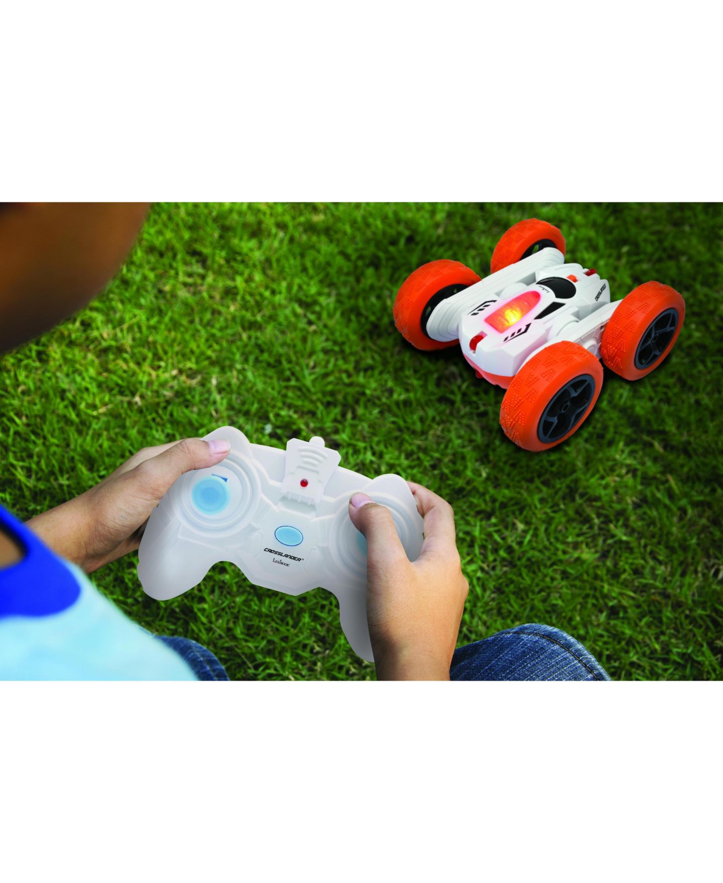 Детская игрушка Lexibook Crosslander 360 360-Degree Off-Road Rechargeable Remote Control Car, цвет: Оранжевый — фото 6
