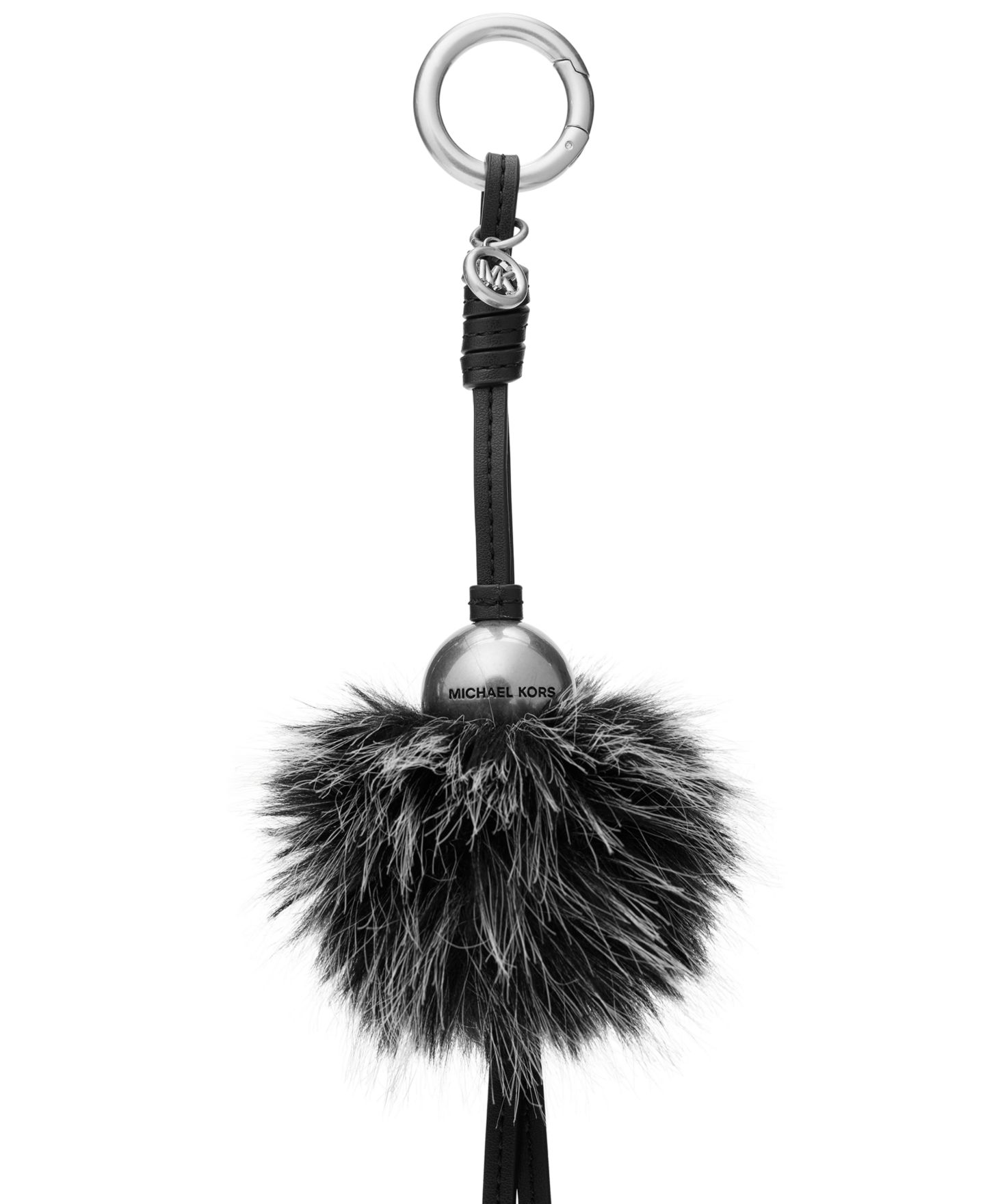 Женский брелок Michael Kors Novelty Bead Bag Charm, цвет: Чёрный — фото 2