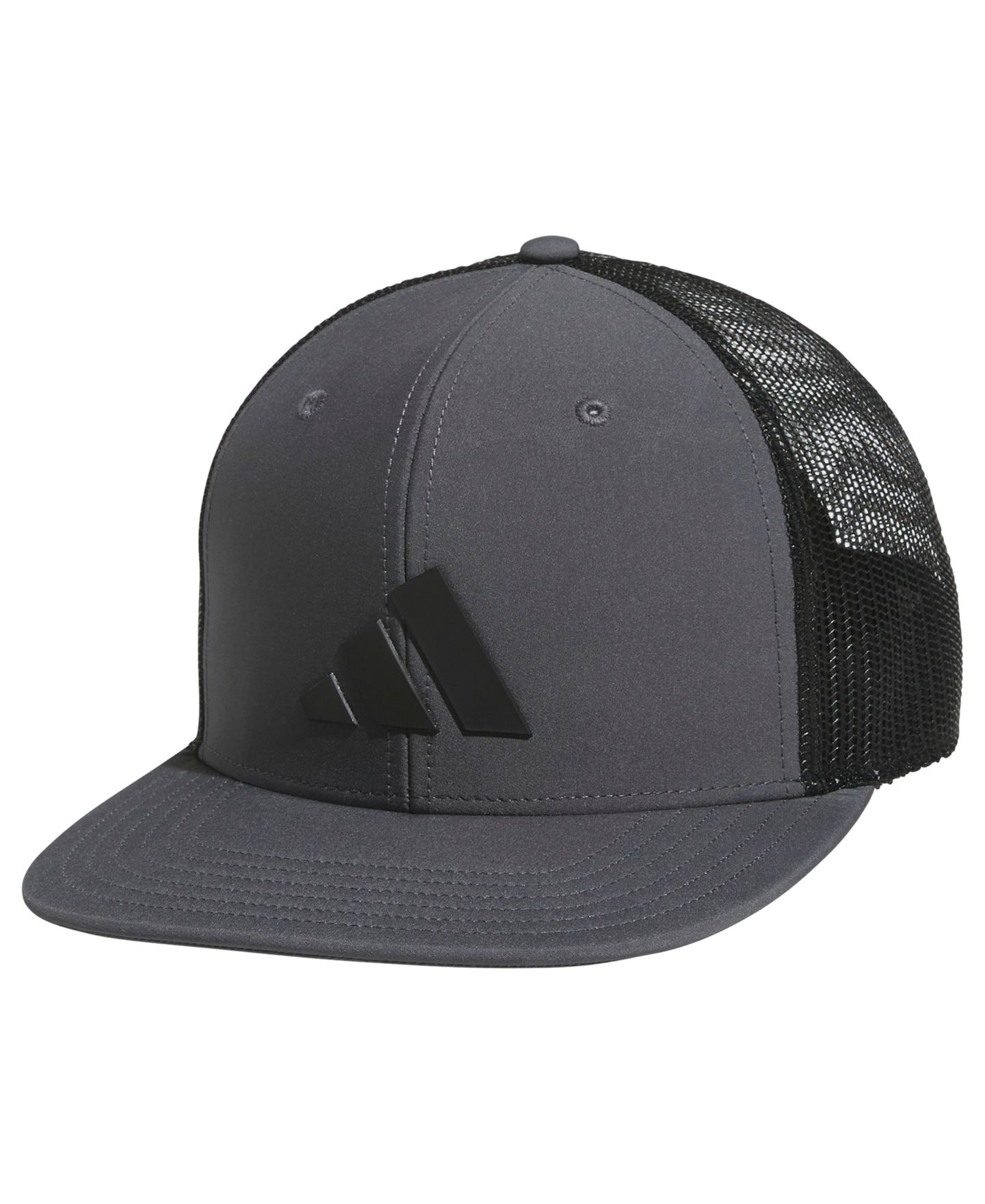 Мужская кепка adidas Trucker Snapback Hat, цвет: Тёмный серый — фото 1