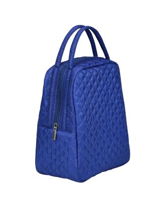 Lunch Tote Bag Thermal Cooler Quilted Women Work Outdoor Camping