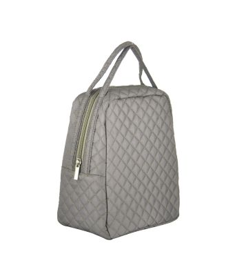 Lunch Tote Bag Thermal Cooler Quilted Women Work Outdoor Camping