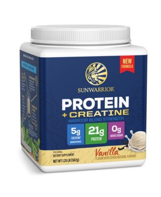Warrior Blend Protein Powder with Creatine, Vanilla, 14 Servings