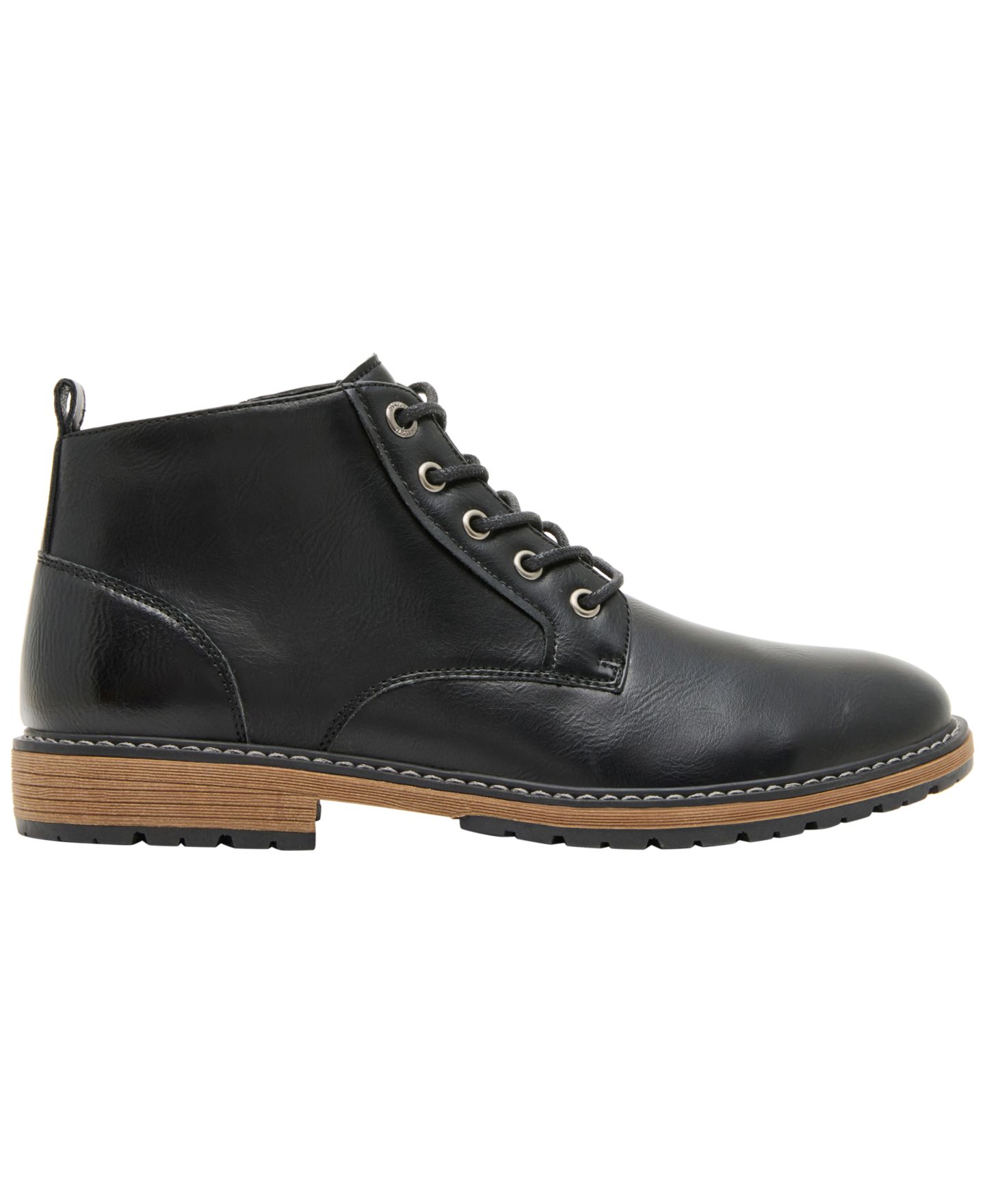 Мужские ботинки Madden Men Steve Tradestar Lace-Up, цвет: Чёрный, вариант 1 — фото 2