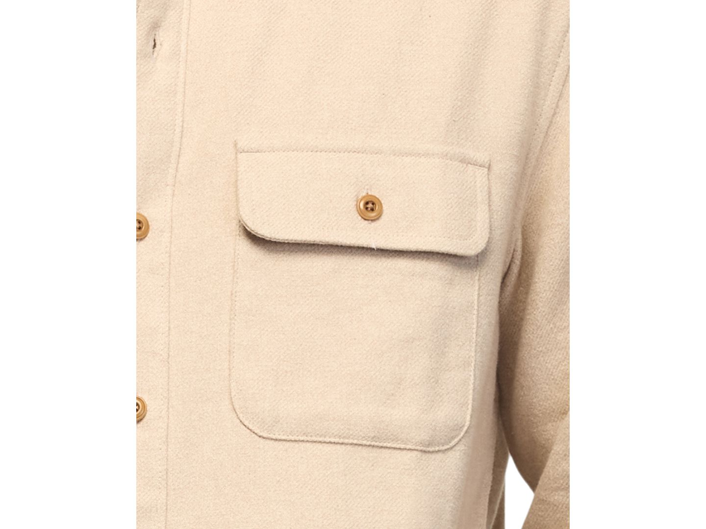 Мужская рубашка Lucky Brand Cloud Soft Humboldt Flannel Long-Sleeve Spread Collar, цвет: Ангора — фото 3