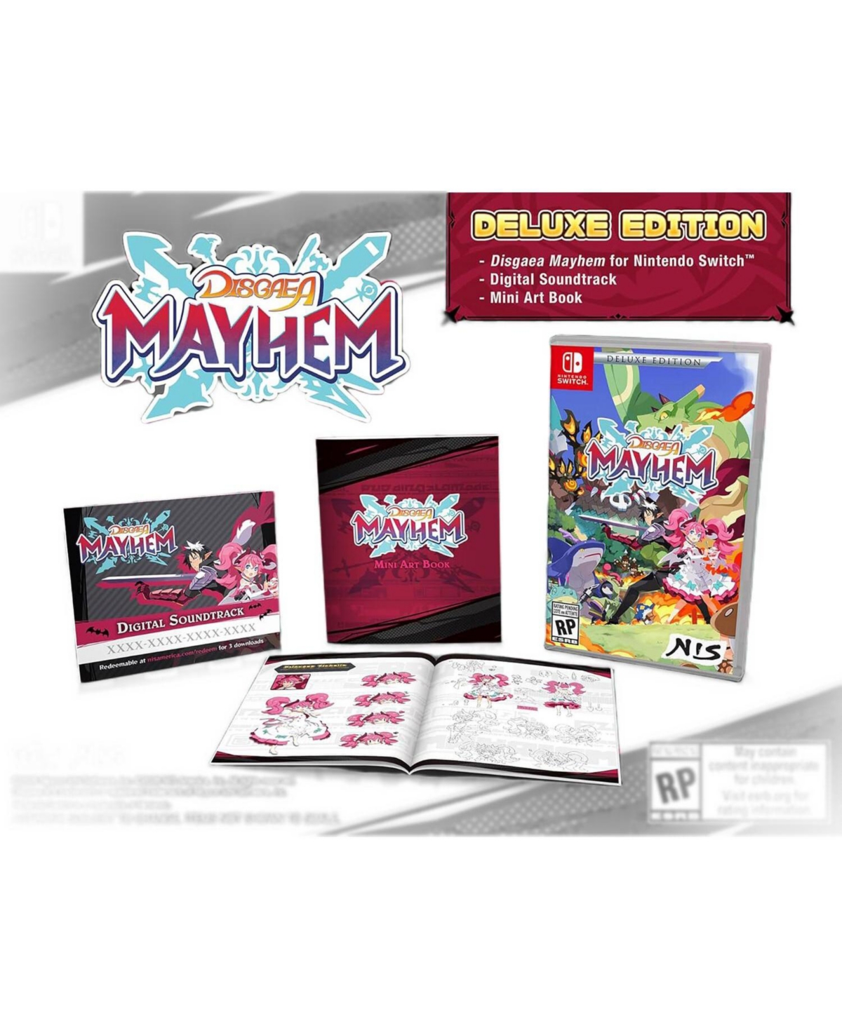 Disgaea Mayhem Deluxe Edition Nintendo Switch