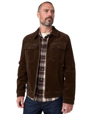 Men's Corduroy 2-Way Zip Jacket